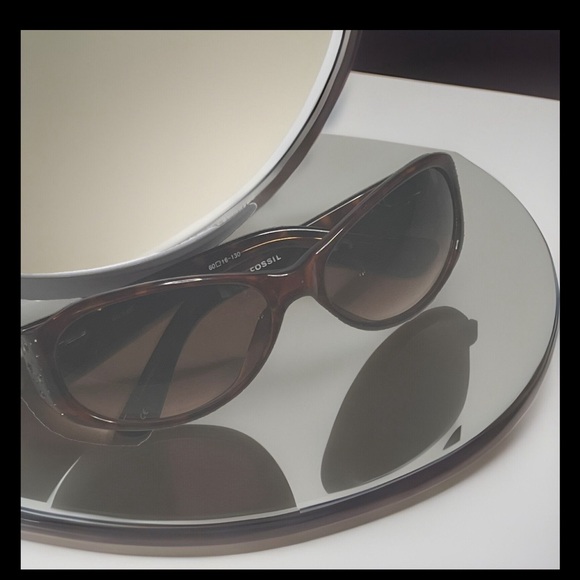 Fossil Sunglasses Tortoise GUC - Picture 9 of 17